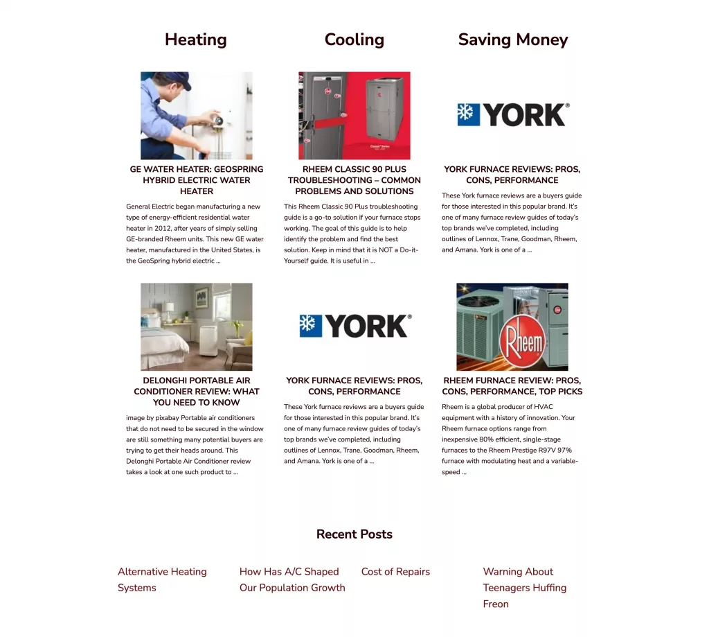 Portfolio of Projects