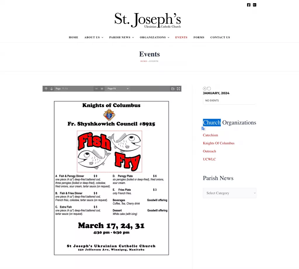 Portfolio of Projects