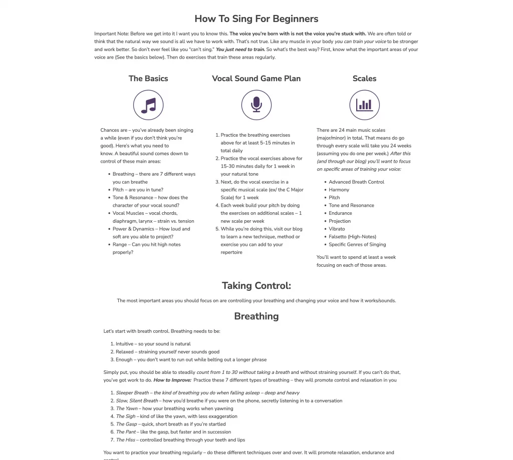 Portfolio of Projects